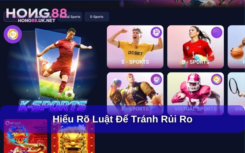 Chơi Có Trách Nhiệm Hong88 - Khuyến Cáo Dành Cho Hội Viên 3 Tìm hiểu rõ luật chơi tại Hong88