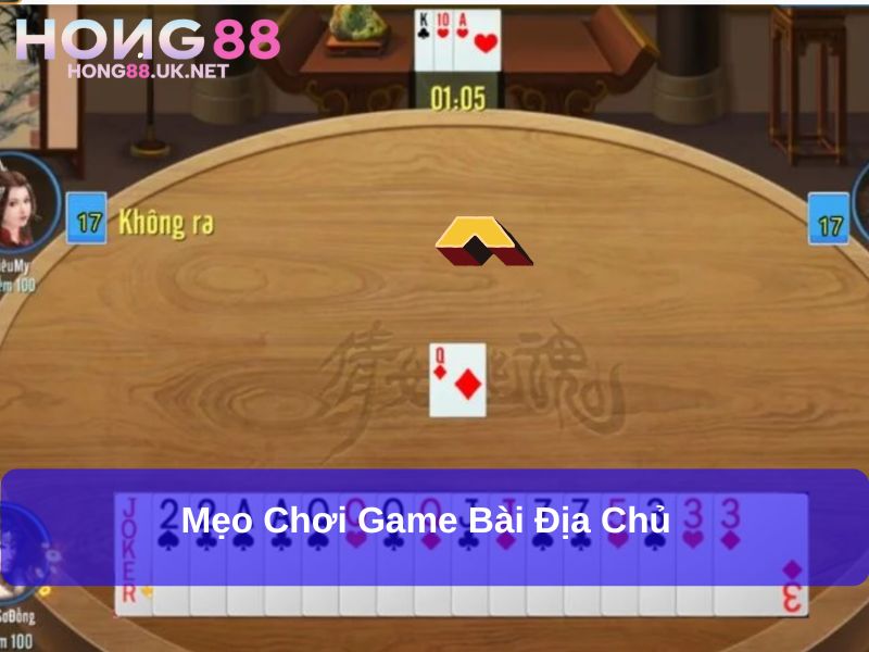 Địa Chủ Hong88 - Game Bài Đổi Thưởng Hiện Đại Cho Những Ai Đam Mê Thử Thách 4 Mẹo chơi game bài Địa chủ