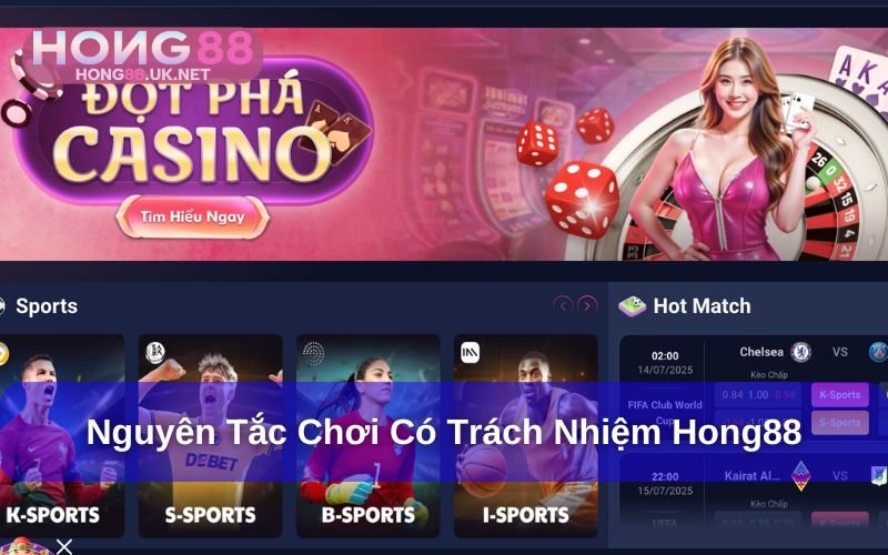 Chơi Có Trách Nhiệm Hong88 - Khuyến Cáo Dành Cho Hội Viên 2 Nguyên tắc chơi có trách nhiệm Hong88