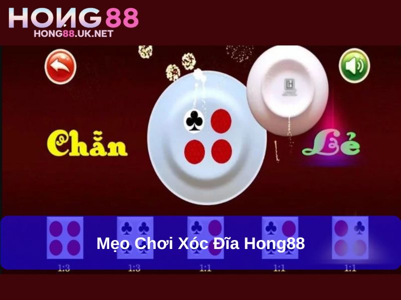 Xóc Đĩa Hong88 – Khám Phá Thế Giới Cá Cược Đỉnh Cao 4 Mẹo chơi Xóc Đĩa Hong88